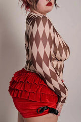 Harlequin | V-Neck Top