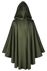 New Medieval Gothic Hooded Trench Coat Long Halloween Devil Wizard Death Cloak Robe Cape