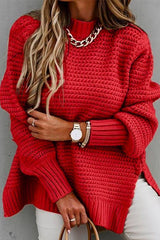 Heididress Side Split Carrie Chunky Knit Sweater
