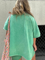 Women's Summer Washed Set