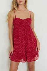 Cleo Babydoll Mini Dress