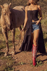 Andy Bustier Flyaway Tunic Top