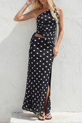 Briar Polka Dot Maxi Skirt+Top