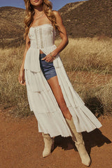 Andy Bustier Flyaway Tunic Top