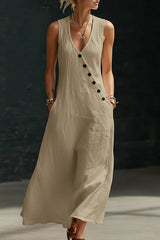 Minimalist And Cozy Button-up Dress