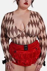 Harlequin | V-Neck Top