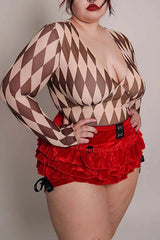 Harlequin | V-Neck Top