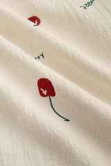 Elegant Little Cherry Print Camisole Dress
