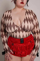 Harlequin | V-Neck Top