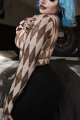 Harlequin | V-Neck Top