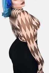 Harlequin | V-Neck Top