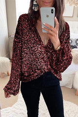 Heididress Holiday Luxe Sequin Shacket