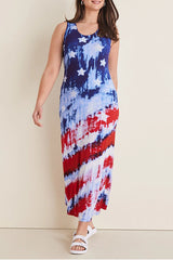 Tank Maxi Dress - Boardwalk Flag