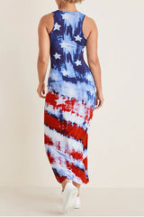 Tank Maxi Dress - Boardwalk Flag