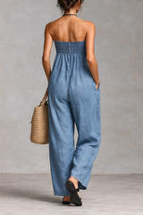 Effortless Summer Jumpsuit for Easy, Elegant Days Soft, breathable comfort that naturally flatters.