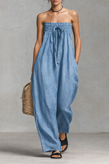 Effortless Summer Jumpsuit for Easy, Elegant Days Soft, breathable comfort that naturally flatters.