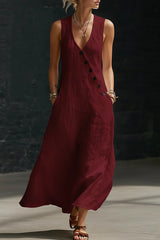 Minimalist And Cozy Button-up Dress
