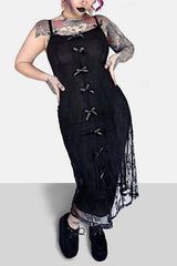 Obsidian Valentina | MIDI DRESS